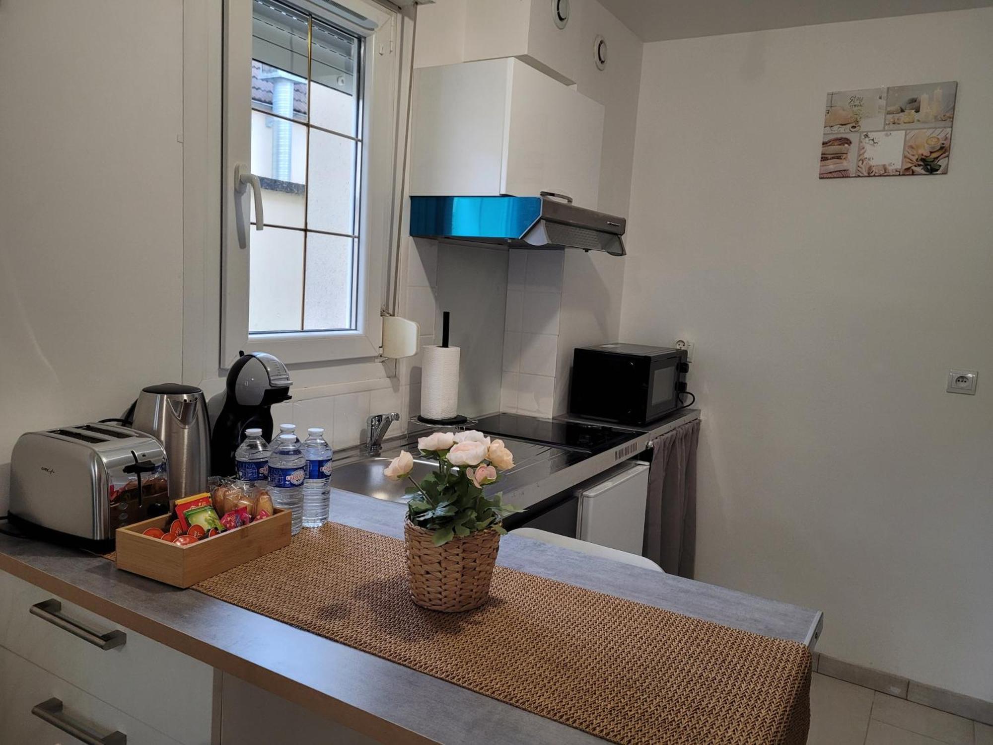Cocooning House 204 Suite Green- Superb Studio Aeroport Paris Roissy Cdg, Parc Asterix, Chateau De Chantilly, Stade De France Survilliers Buitenkant foto